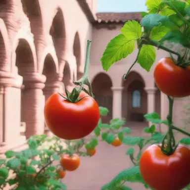 Why did the tomato go to the cloister? Because it wanted to become a hermit and live a secluded life!