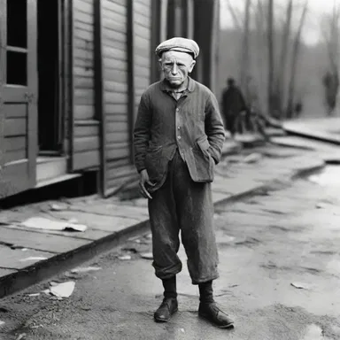 During the Great Depression, many people were wretches who struggled to survive.