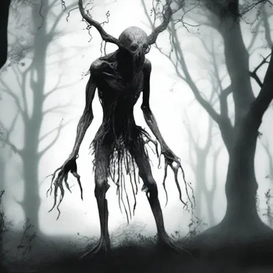 In the magical realm, the wretch was a cursed creature who was cursed to feel eternal sorrow.