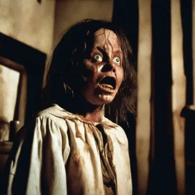 The horror movie featured a terrifying wretch who haunted the protagonist's dreams.