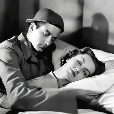 During World War II, soldiers were often deprived of their beauty sleep due to constant bombings and attacks.