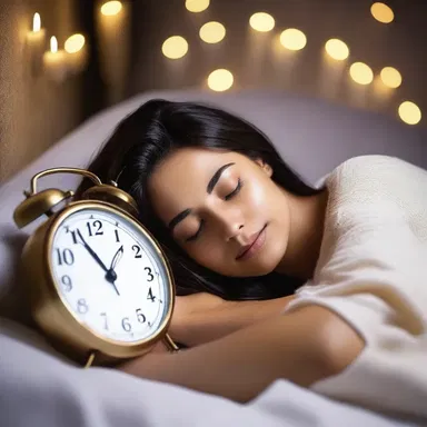 In some religious practices, it is believed that obtaining beauty sleep before midnight can bring blessings and divine protection.