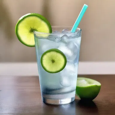 The author vividly described the protagonist's refreshing sip of seltzer, symbolizing a moment of relief in the story.