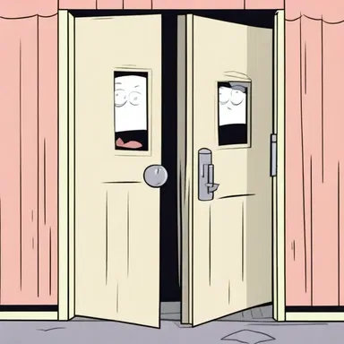 In one episode of the cartoon show, a character uses muriatic acid to break open a locked door.