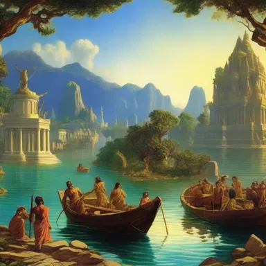 According to mythology, the gods used muriatic acid to create the oceans and lakes on Earth.