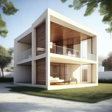 The list-processing language is used to create algorithms that assist with generating 3D models in architecture and interior design.
