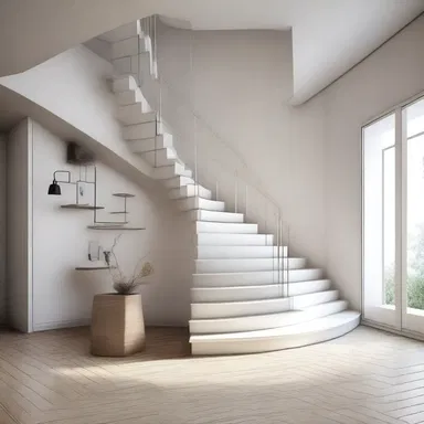 The list-processing language is used to create algorithms that assist with generating 3D models in architecture and interior design.