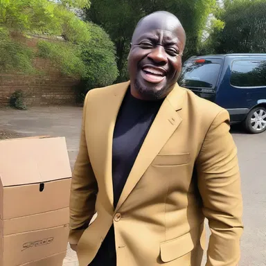 The comedian joked about a monition being mistakenly delivered to the wrong person and causing chaos.