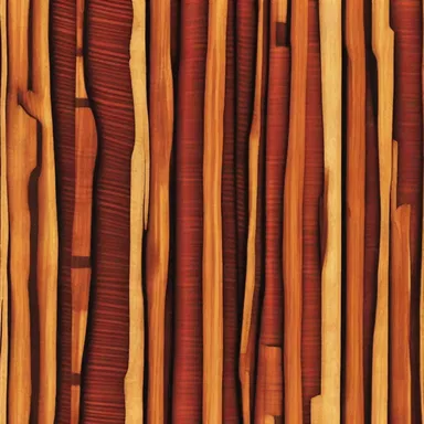 The author vividly described the intricate patterns and colors of the sapwood in her poetic piece of literature.