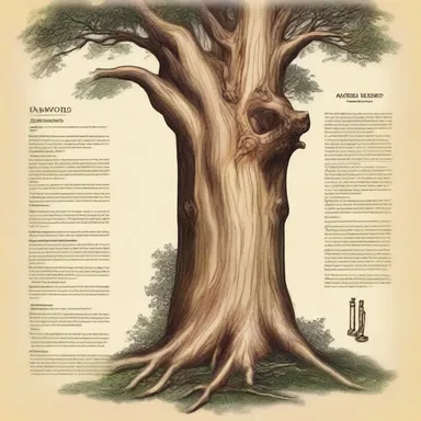 Within the mystical realm of the fantasy novel, the sapwood possessed magical healing properties when used in potions and spells.