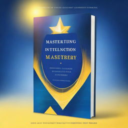 A high-quality digital art image of a book cover titled 'Mastering Intention: The Executive's Roadmap to Leadership Mastery'