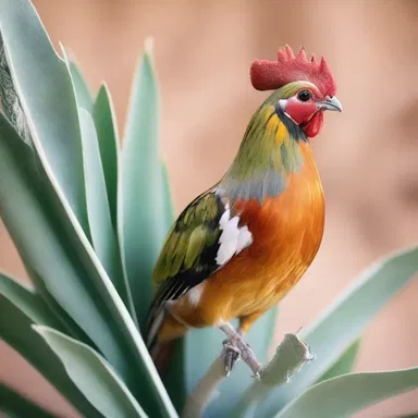 The feathers of the sage hen are often used as decorative elements in traditional southwestern architecture and interior design.