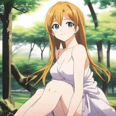 The main character in the anime series was sensuous, often finding joy in the stunning visuals and captivating storylines.
