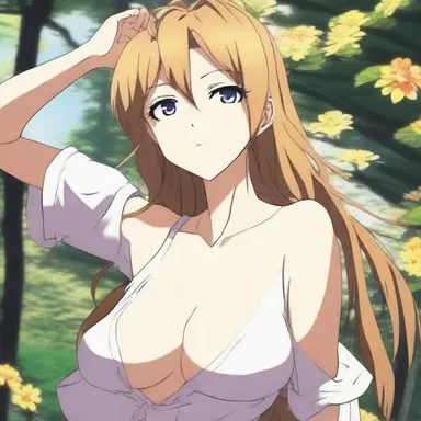 The main character in the anime series was sensuous, often finding joy in the stunning visuals and captivating storylines.