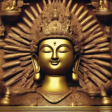 As the divine miracle occurred, the statue of the deity transformed into a tarry consistency, reinforcing the religious significance.