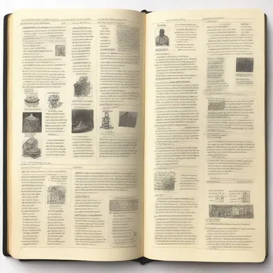 The artist used a logbook to document his creative process, capturing his thoughts, inspirations, and techniques for each artwork he created.