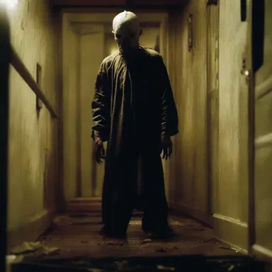 The horror movie showcased a terrifying plot twist that completely shifted the footing between the protagonist and the antagonist.