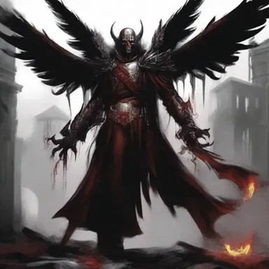 The main antagonist in the novel was a sanguinary character who delighted in inflicting pain and suffering on others.