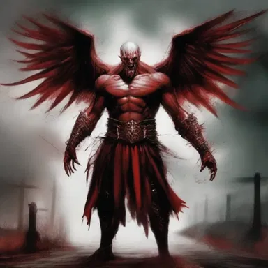 The main antagonist in the novel was a sanguinary character who delighted in inflicting pain and suffering on others.