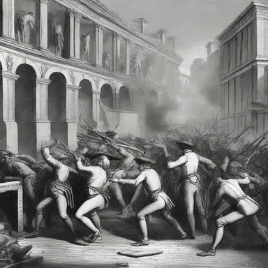 The sanguinary reign of terror during the French Revolution resulted in countless executions and widespread bloodshed.