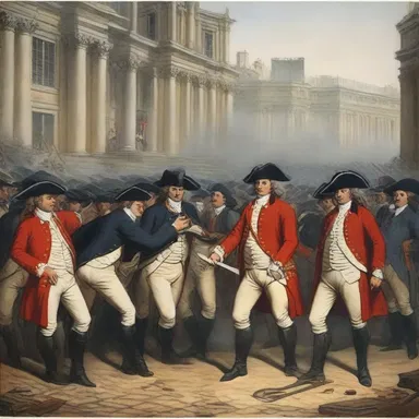 The sanguinary reign of terror during the French Revolution resulted in countless executions and widespread bloodshed.
