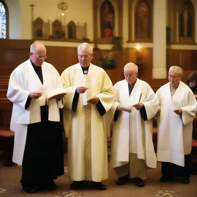 The baby boomer attended a religious ceremony at their local church every Sunday.