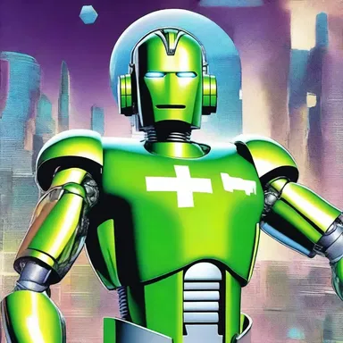 In the distant future, the taxman was an android equipped with advanced artificial intelligence, ensuring fair and efficient tax collection for the intergalactic government.