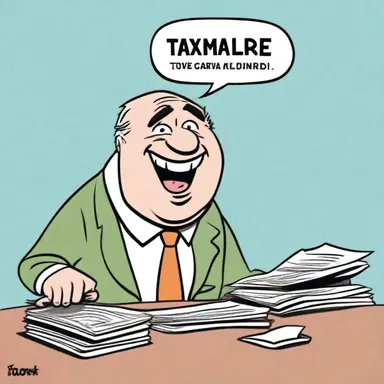 Why did the taxman become a comedian? Because he had a knack for turning audits into laughs!