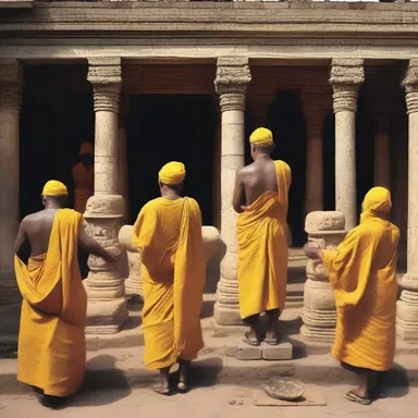 In the ancient scriptures, it is said that the taxman was a revered figure who collected offerings from the faithful to support the temple and its rituals.