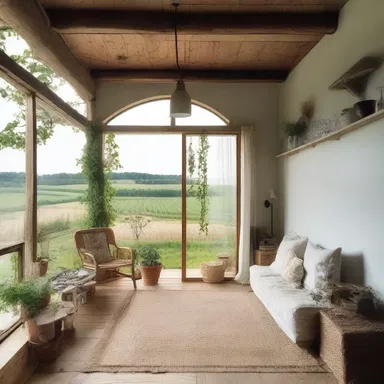 The couple dreamed of owning a tillable piece of land where they could build a cozy farmhouse and live a romantic life in the countryside.