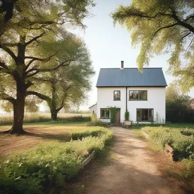 The couple dreamed of owning a tillable piece of land where they could build a cozy farmhouse and live a romantic life in the countryside.