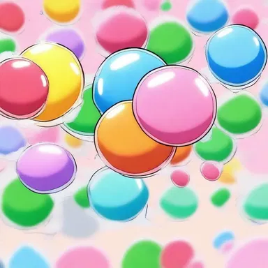 In the anime series, the main character has a secret power to create gumdrops from thin air.