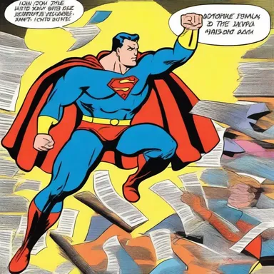 In the comic strip, the superhero's superpower was the ability to compose and perform concertos in a matter of seconds.