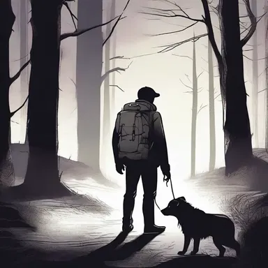 As the eerie music played, the protagonist comfortingly held onto their flashlight, searching for any signs of the terrifying creature lurking in the shadows.