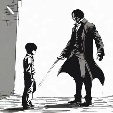 The protagonist's susceptibility to the antagonist's manipulation created tension in the story.