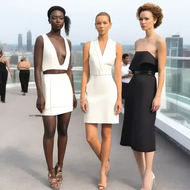 The rooftop bar of the hotel became a popular fashion overlook, where designers showcased their latest collections.