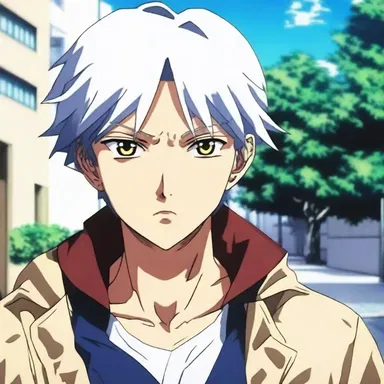 In the anime series, the main character often overlooks the hardships of others due to his own self-centeredness.