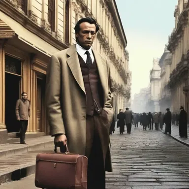 In the novel, the wealthy protagonist tends to overlook the struggles of the lower classes in society.