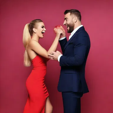 The comedian's joke about the awkwardness of first dates and the unspoken eroticism between two people had the audience in stitches.