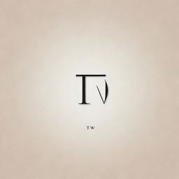 A simple and elegant profile image with the initials 'TW' at the center.