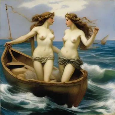 According to Greek mythology, the cunning Sirens would lure sailors with their mesmerizing voices, enchanting them with the consonance of their melodic chants.