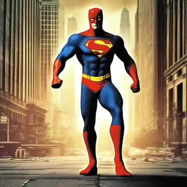 The movie depicted a superhero with powers that caused him to become candescent when using his abilities.