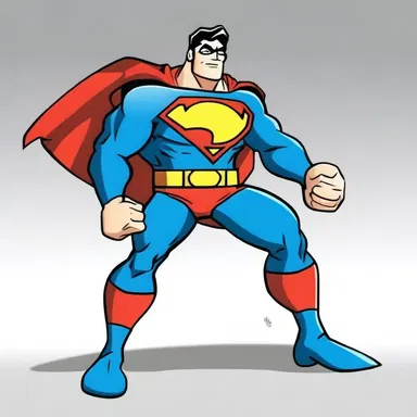 The superhero character in the cartoon series exhibited magnanimousness by always helping others in need.