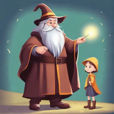 The wise and thoughtful wizard guided the young hero on his quest.