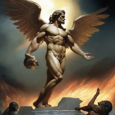 In Greek mythology, Prometheus was a thoughtful Titan who brought fire to humanity.