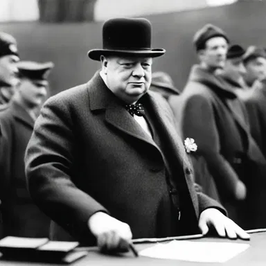 During World War II, Winston Churchill's thoughtful leadership played a crucial role in the Allied victory.