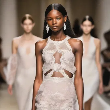 The designer created a collection that showcased thoughtful details and intricate craftsmanship.