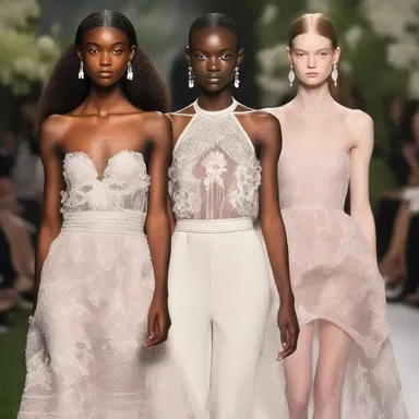 The designer created a collection that showcased thoughtful details and intricate craftsmanship.