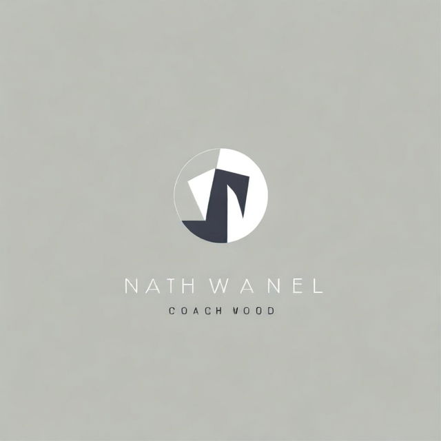 An expanded set of high-quality digital art logos for a corporate leadership coach consultant named Nathanael Wood