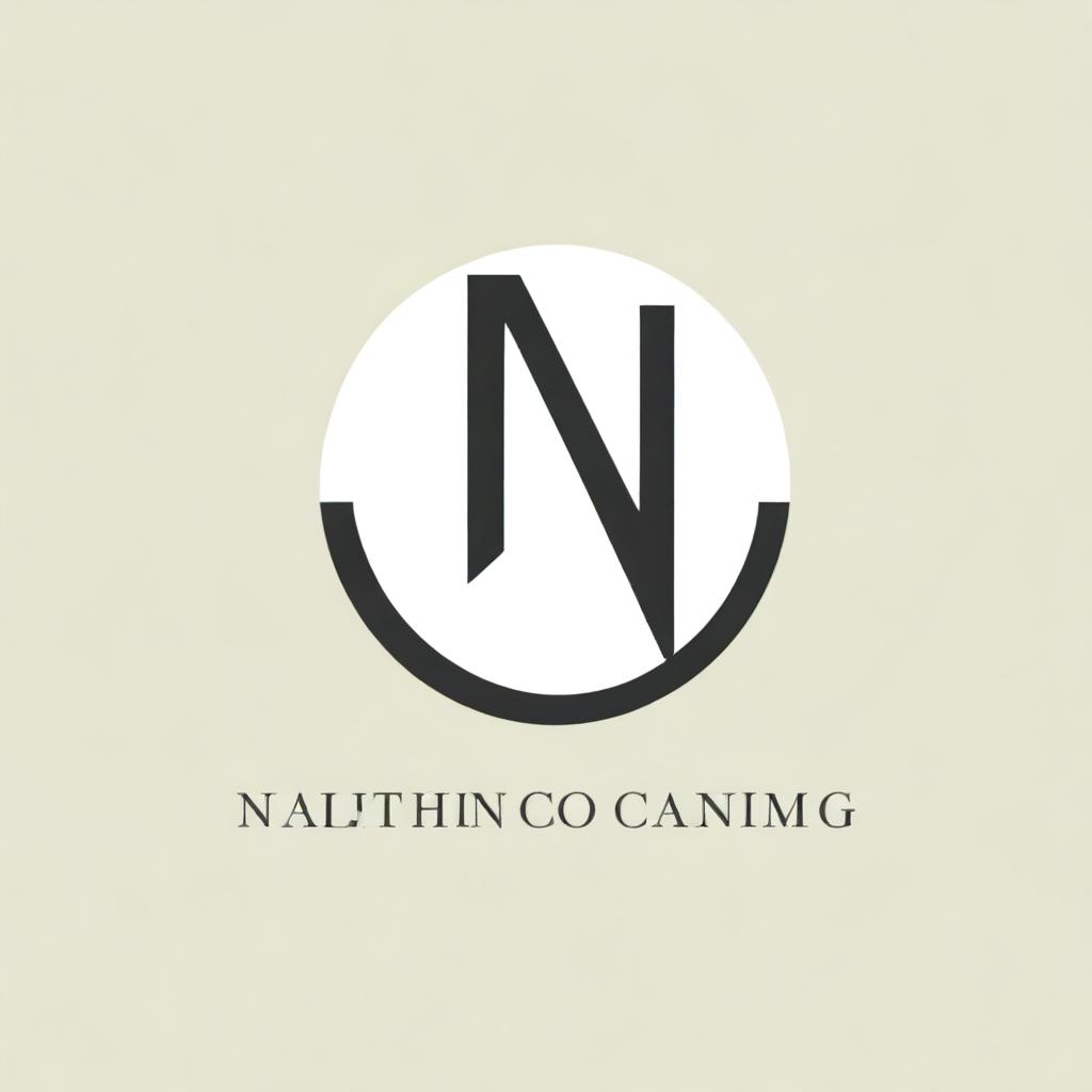 A high-quality digital art logo for a corporate leadership consultant coach named Nathanael Wood